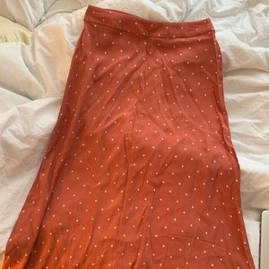 Madewell midi skirt